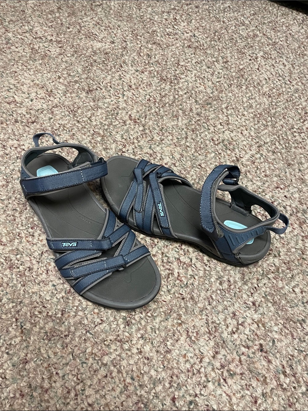 Teva Women’s Navy/grey Strappy Outdoor Sandals